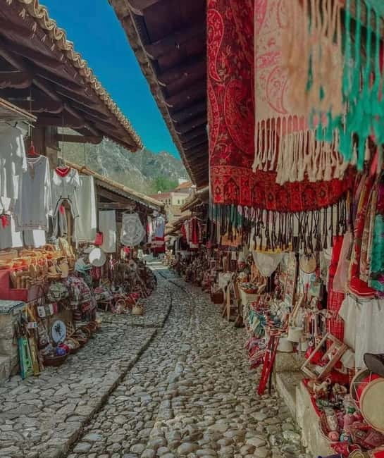 From Tirana/Shkoder: Kruja Castle, Old Bazaar, Sari Salltik - Getting there from Tirana, Shkoder, or the airport