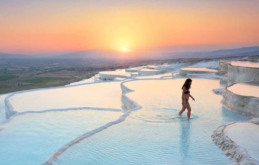 From Turunc: Pamukkale Cotton Castle & Hierapolis Day Trip - Lunch at a local restaurant