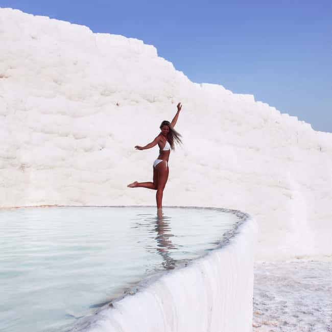 From Turunc: Pamukkale Cotton Castle & Hierapolis Day Trip - Guide Nur and the human side of the day