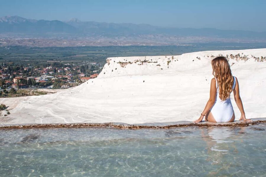 From Turunc: Pamukkale Cotton Castle & Hierapolis Day Trip - Small details that improve the day