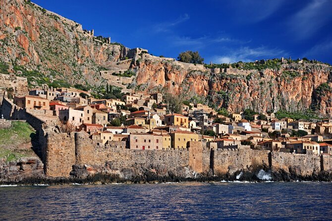 Full Day Private Tour to Monemvasia Medieval Fortress Town and Sparta - Monemvasia: the medieval town that earns the long drive
