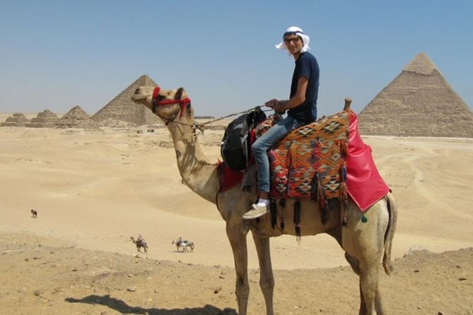 Full Day tour to great pyramids Sphinx Citadel and Bazaar - Three hours among the Giza Pyramids