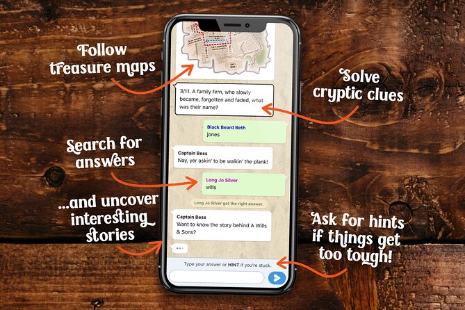Fun, Flexible Treasure Hunt Around Newcastle with Cryptic Clues & Hidden Gems - The pirate voice is not for everyone