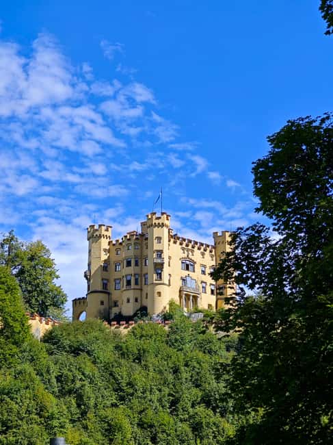 Füssen to Neuschwanstein Castle - Guided Scenic Tour - Forest paths and castle views away from the road