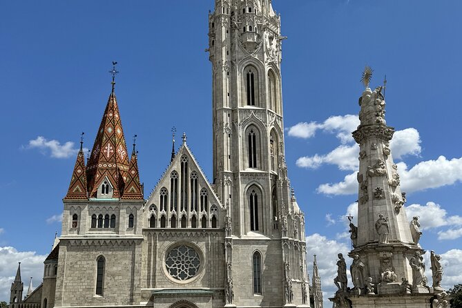 Gems of the Budapest Castle District Walking Tour - The promenade adds war history and hill views