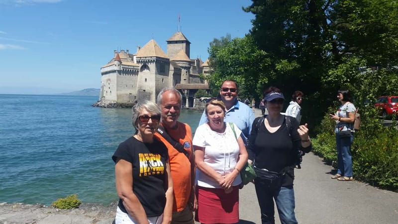 Geneva: Montreux, Chaplin’s World, Chillon Castle & Apéritif - Vevey at lunchtime: a quick look at a lakeside town