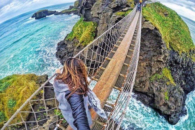 Giant's Causeway Tour from Belfast - Luxury Bus + Castles Tour - Carrickfergus Castle and the first coastal views