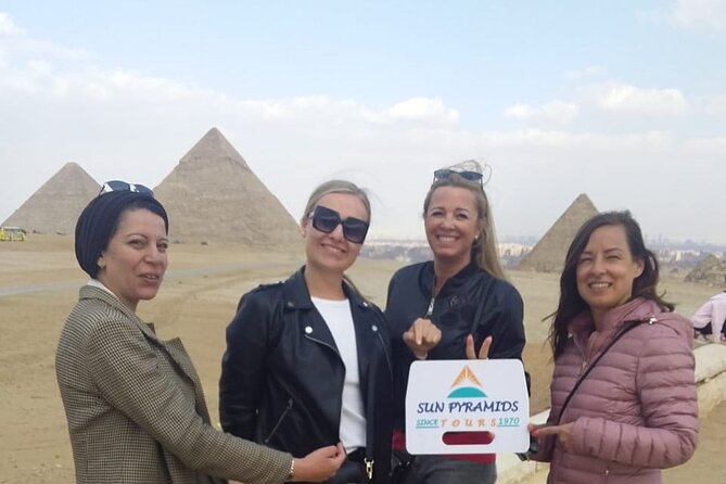 Giza Pyramids Egyptian Museum, Citadel and El-Khan Bazaar Private Guided Tour - Giza Pyramids, Sphinx, and Valley Temple