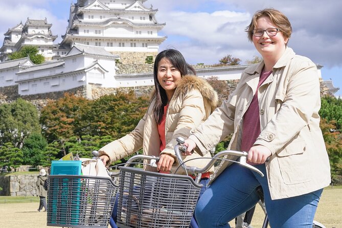 Half-day Himeji Castle Town Bike Tour with Lunch - Tamatsubaki and the old shopping street