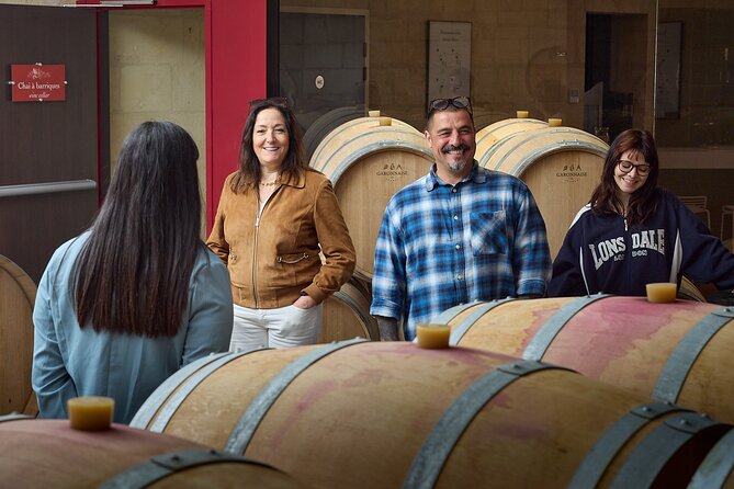Half day tour Saint-Emilion : Village & Château with wine tasting - At the château: three wines and a practical lesson