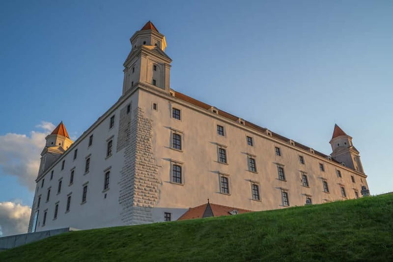 Highlights of Bratislava - Old Town with Castle private tour - Looking toward the UFO Bridge