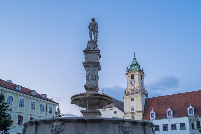 Highlights of Bratislava's Old Town with Castle - Starting at Hlavné námestie with Patrik