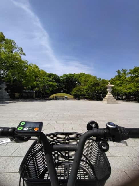 Hiroshima: Peace Park, Castle, and Mitaki Temple E-Bike Tour - Peace Park gives the tour its serious center