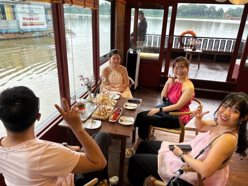 Hue: Dragon Boat Cruise, Imperial Citadel, & Market Day Trip - Lunch at Madam Thu restaurant