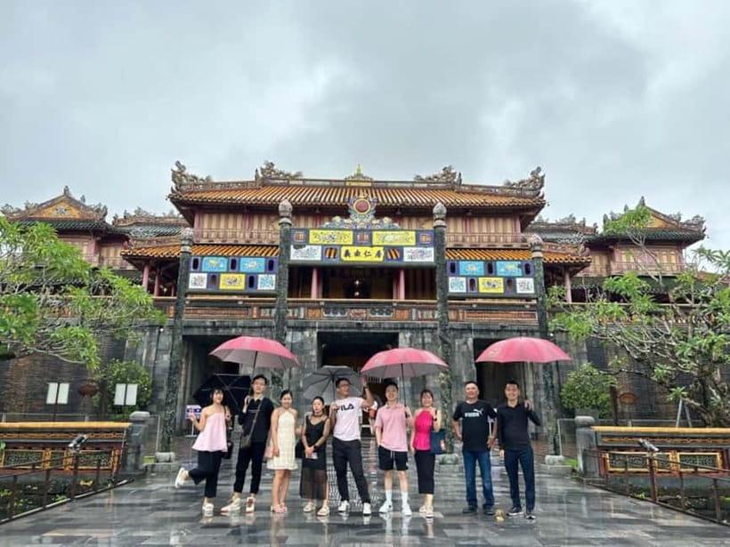 Hue: Dragon Boat Cruise, Imperial Citadel, & Market Day Trip - A quiet stop at Thien Mu Pagoda