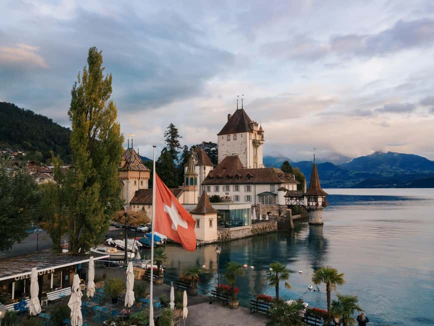 Interlaken: Lake Thun Castles Tour with Entry Tickets - Oberhofen Castle, the most romantic first stop