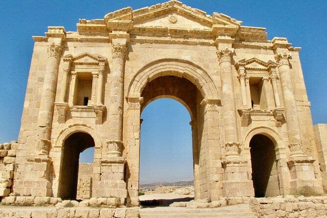 Jerash and Ajloun Castle Full day Tour - Colonnaded Street: the grand Roman approach