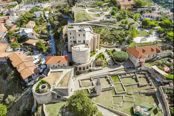 Kruja castle, the old Bazaar & Sarisalltik- Departure from Tirana - Kruja Castle and the story of Skanderbeg