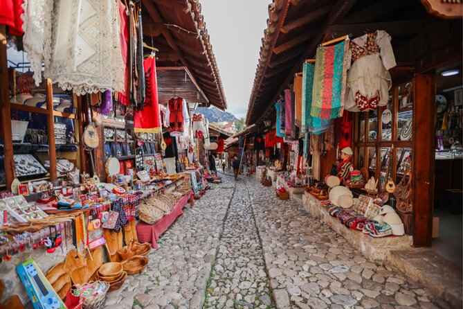 Kruja castle, the old Bazaar & Sarisalltik- Departure from Tirana - How to use your free time in Kruja