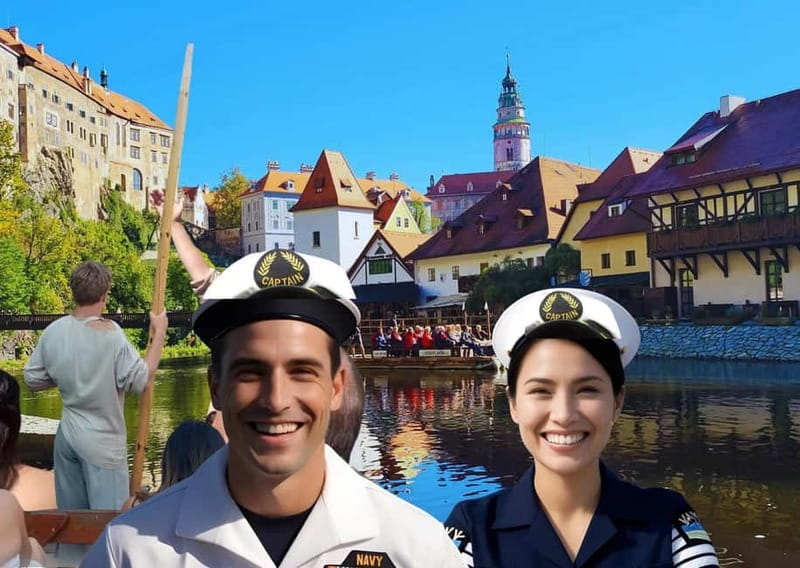 Krumlov's Best Of: River Cruise, Castle Tour & Lunch ☀️| 5h - A sweet pause before the castle