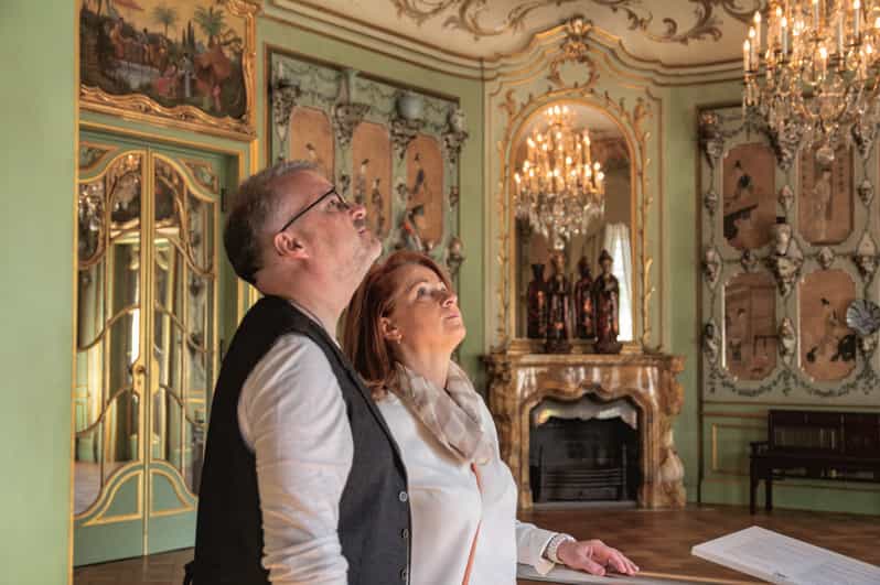 Lichtenwalde Castle: Guided tour - The Red Salon and Green Salon