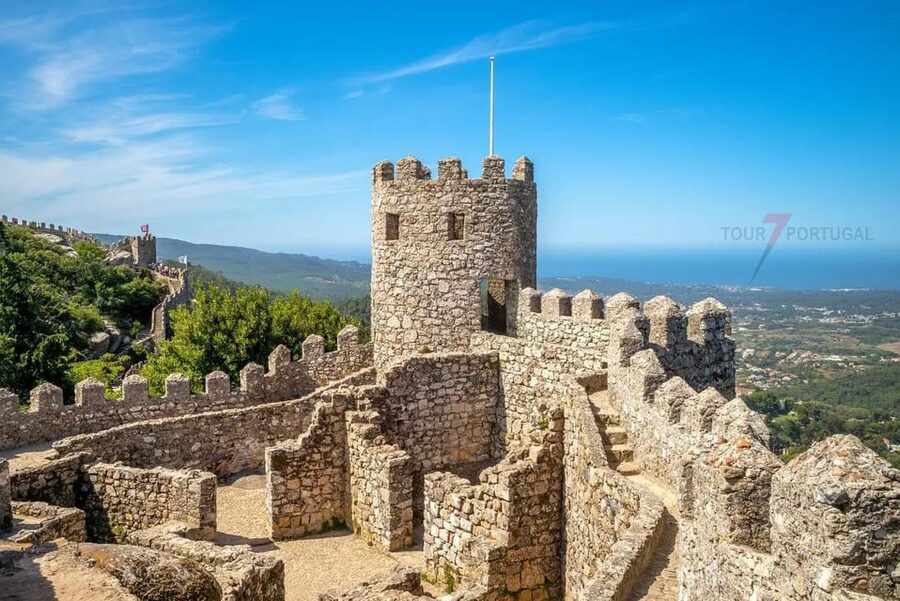 Lisbon: Pena Palace, Moorish Castle, Qta. Regaleira & Sintra - Cabo da Roca and the road to Cascais