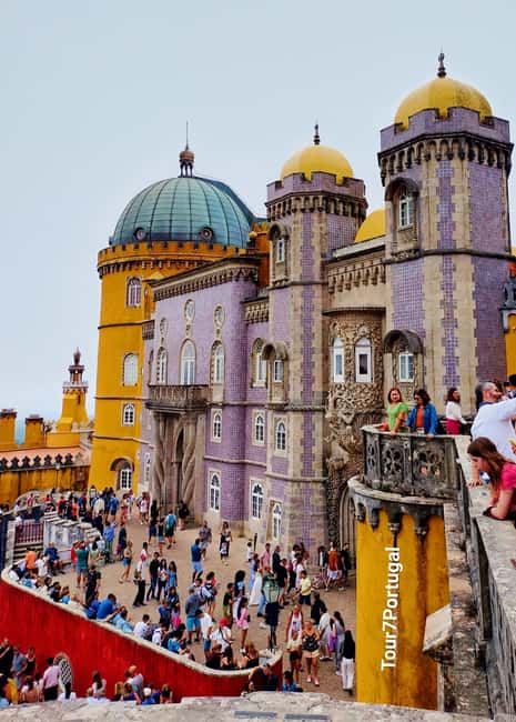 Lisbon: Pena Palace, Qta Regaleira, Moorish Castle & Cascais - Pena Palace gardens and the 11:00 am entry
