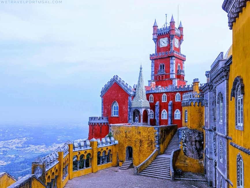 Lisbon: Sintra, Pena, Moorish Castle, Cabo Da Roca & Cascais - Entering the Moorish Castle above Sintra