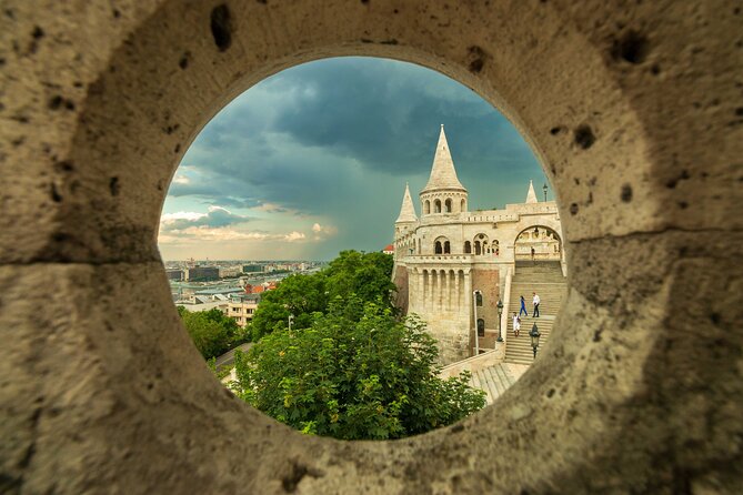 Live virtual walking tour in the Buda Castle quarter - Ending at Fisherman’s Bastion with Pest below