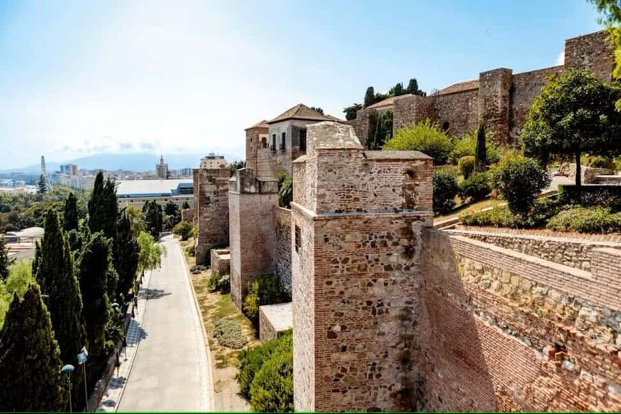 Malaga Walking Tour with Gibralfaro Castle & Alcazaba Visits - Gibralfaro Castle gives Málaga its best first view