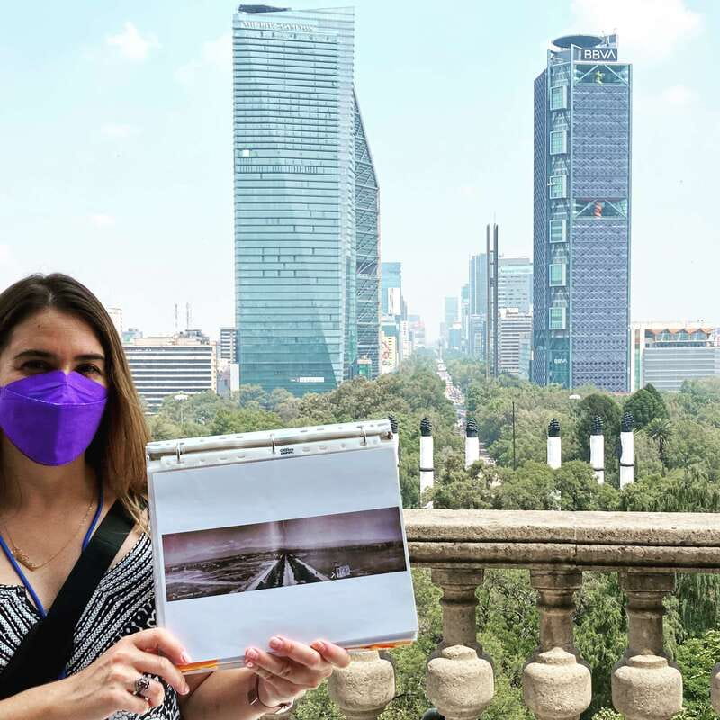 Mexico City: Art, History & gossip about Chapultepec Castle - Walking down through the woods