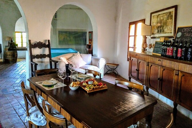 Montalcino: Brunello Wine Tasting & Lunch in a Tuscan Castle - Walking through the vineyard with a sommelier