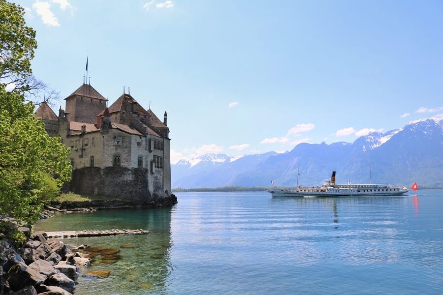 Montreux: Chateau Chillon Entrance Ticket - The Underground Vaults and Gothic Stonework