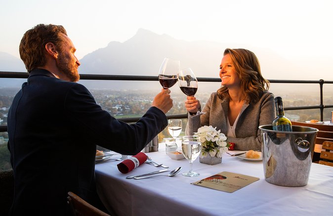 Mozart Concert and Dinner or VIP Dinner at Fortress Salzburg with River Cruise - Dinner at the Panorama restaurant