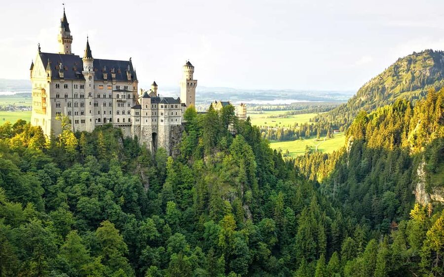 Munich: Neuschwanstein Castle by Bus with Alpine Bike Ride - The day at a glance