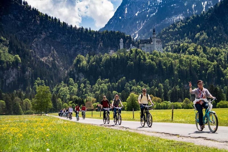 Munich: Neuschwanstein Castle by Bus with Alpine Bike Ride - Choosing Hohenschwangau Castle instead
