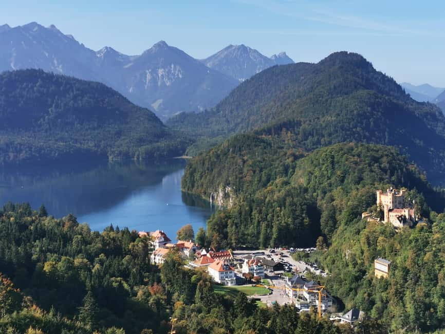 Munich: Neuschwanstein Castle by Bus with Alpine Bike Ride - The coach ride from Munich