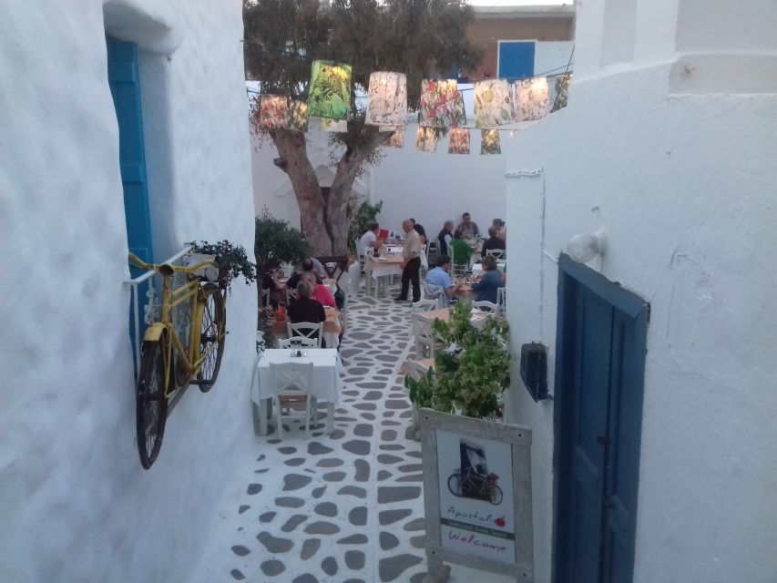 Naxos Castle Walking Tour and Sunset at the Portara - Meeting at Kiriakos Tziblakis Local Products
