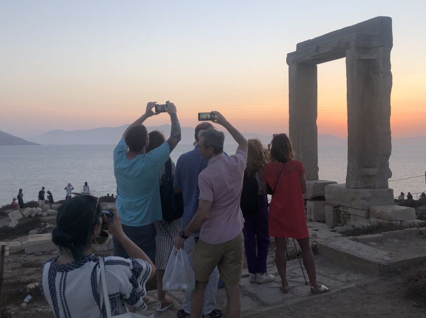 Naxos: Old Town, Castle & Portara Guided Sunset Tour - Starting beside the marble Sphinx in Naxos Town