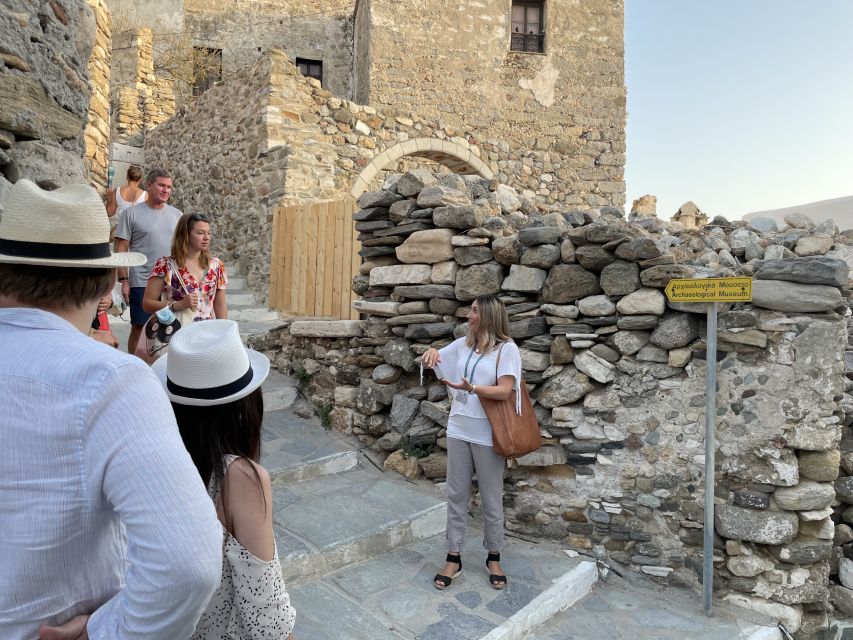 Naxos: Old Town, Castle & Portara Guided Sunset Tour - What $48.56 buys you