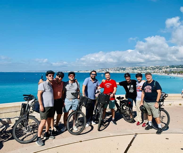 Nice: Guided E-Bike Tour with Castle Hill - Along the Promenade des Anglais
