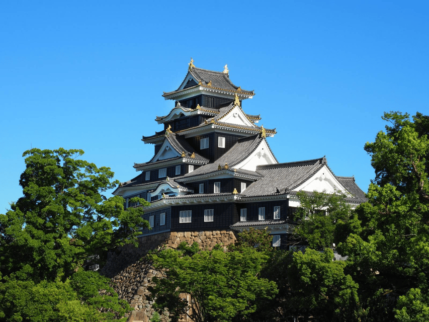 Okayama Castle Admission Ticket - Entering the reconstructed tower
