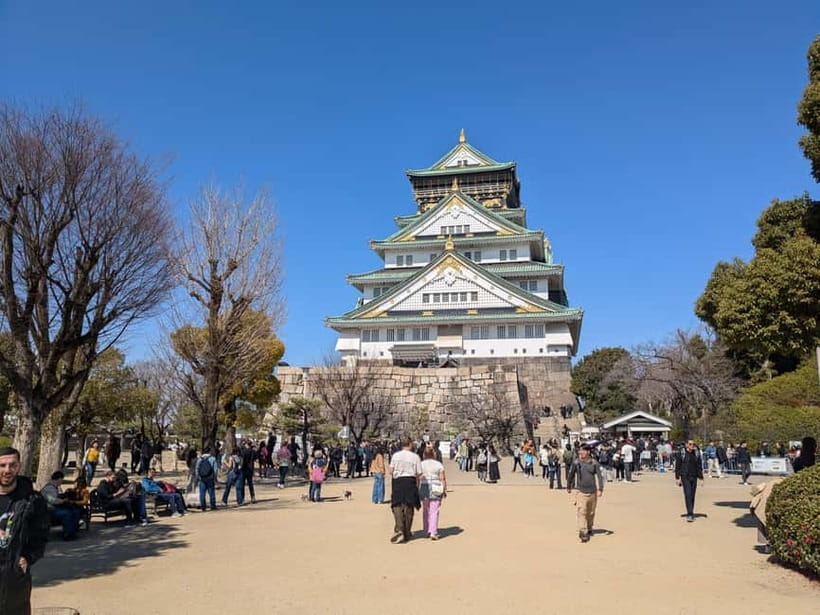Osaka: Osaka Castle Guided Tour with Local Guide - The eighth-floor view is the natural finale