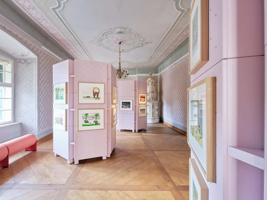 Palace of ilustration – Entry Ticket (Český Krumlov Castle) - A Baroque palace with a modern art purpose