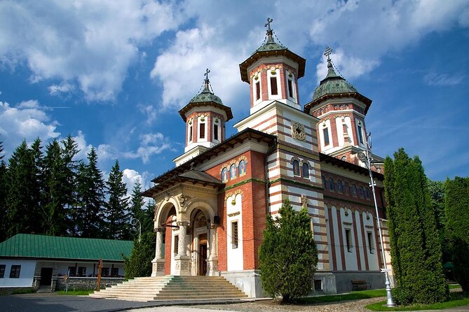 Peles & Cantacuzino Castles: Gourmet Wine & Cultural Day trip - Wine and mountain views at Cantacuzino Castle
