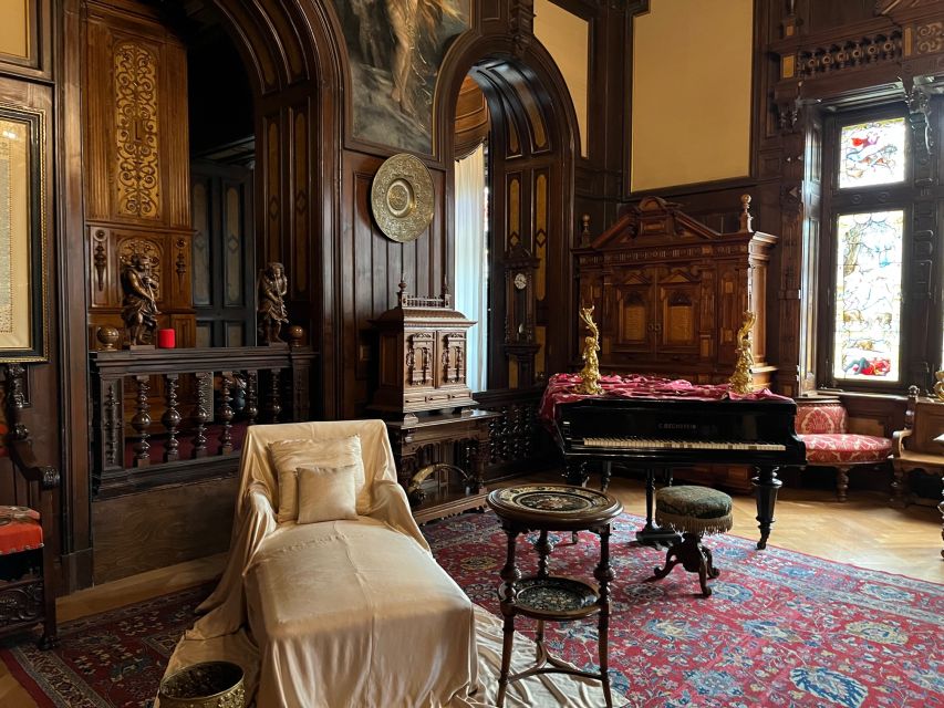 Peles & Cantacuzino Castles: Gourmet Wine & Cultural trip - Peles Castle: royal rooms in the Carpathians