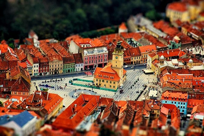 Peles Castle, Dracula Castle and Brasov old town - private tour from Bucharest - Sinaia Monastery and the road into the mountains