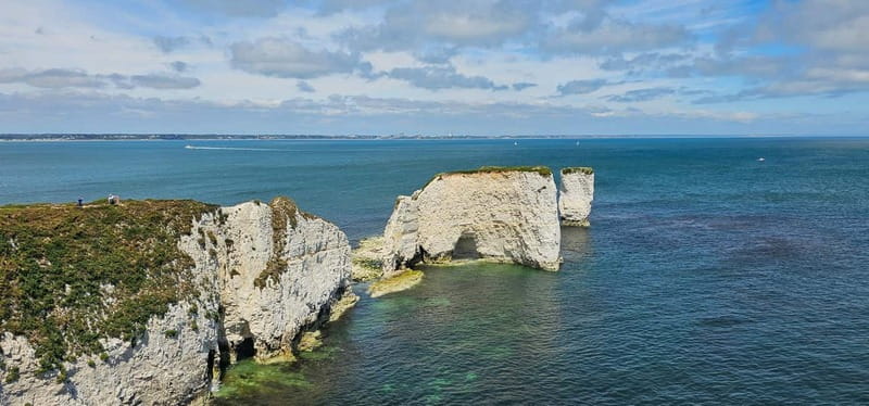 Poole: Old Harry Rocks and Corfé Castle Guided E-bike Tour - Starting at Baiter Harbourside in Poole