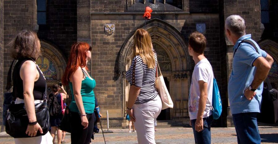 Prague: 2.5-Hour Vyšehrad Castle with Gorlice & Tickets - The cemetery connects art, music, and Czech identity