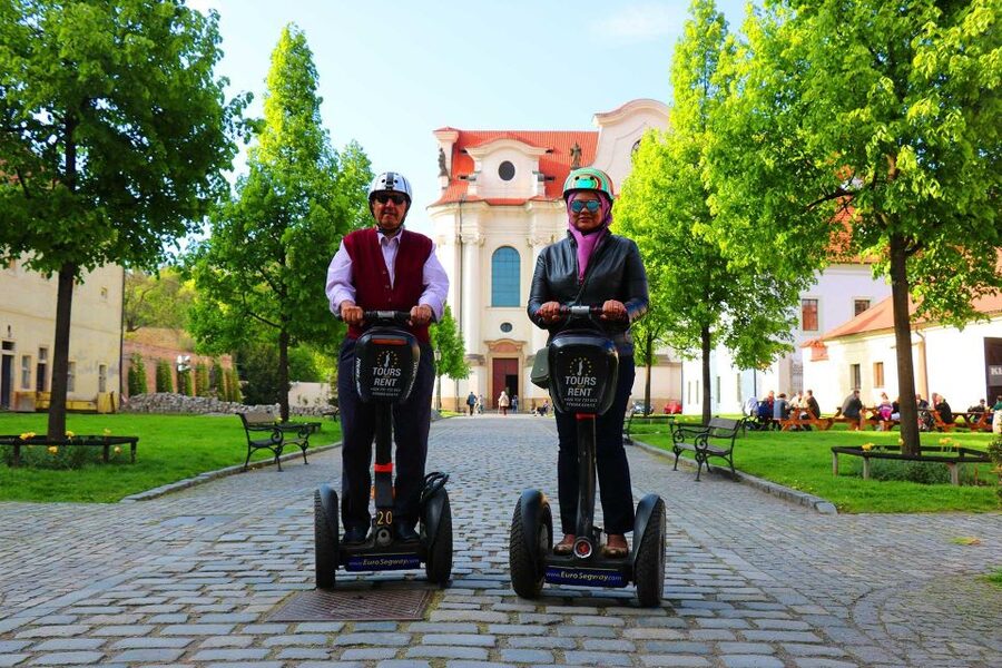 Prague: Castle and Monastery Segway Tour - Bumpy paths, hills, and the ride itself